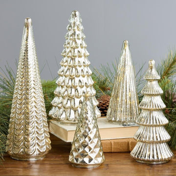 BFF Collection Set of 5 Illuminated Trees